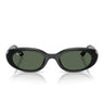 Ray-Ban Lunettes de Soleil RB4441D 667771 Noir/Vert Foncé Unisexe