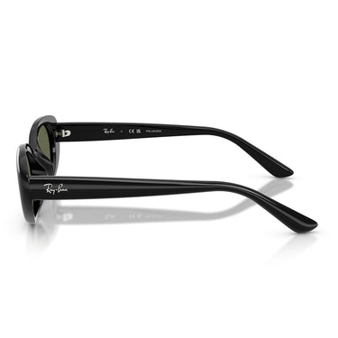 Ray-Ban Occhiali da Sole RB4441D 66779A Nero Verde Scuro Unisex Polarizzati 3
