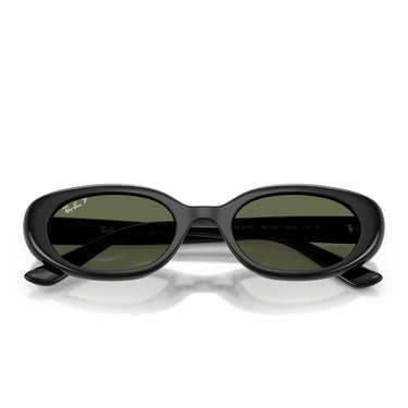 Ray-Ban Occhiali da Sole RB4441D 66779A Nero Verde Scuro Unisex Polarizzati 5