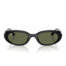 Ray-Ban Occhiali da Sole RB4441D 66779A Nero Verde Scuro Unisex Polarizzati