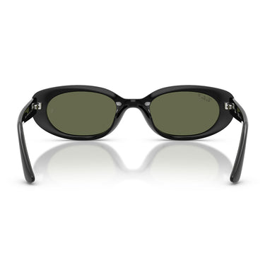 Ray-Ban Occhiali da Sole RB4441D 66779A Nero Verde Scuro Unisex Polarizzati 4