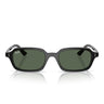 Ray-Ban Occhiali da Sole RB4455 667771 Zuri Nero/Verde Scuro Unisex