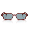 Ray-Ban Occhiali da Sole RB4455 680980 Zuri Marrone/Blu Unisex
