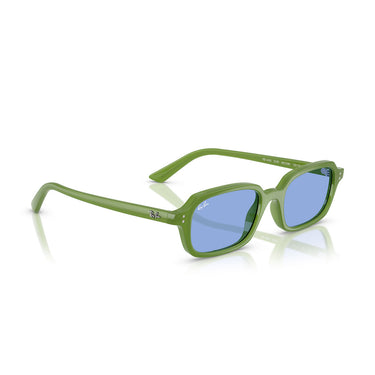 Ray-Ban Occhiali da Sole RB4455 681080 Zuri Verde/Blu Unisex