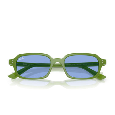 Ray-Ban Occhiali da Sole RB4455 681080 Zuri Verde/Blu Unisex