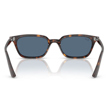 Ray-Ban Occhiali da Sole RB4456 135980 Zaya Marrone/Blu Scuro Unisex 3