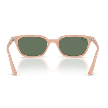 Ray-Ban Occhiali da Sole RB4456 681182 Zaya Rosa/Verde Unisex 4