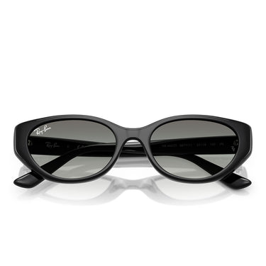 Ray-Ban Occhiali da Sole RB4457D 667711 Nero/Grigio Sfumato Unisex 6