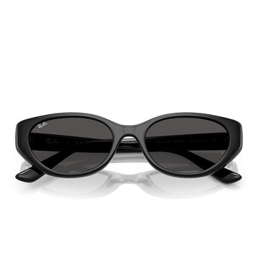 Ray-Ban Occhiali da Sole RB4457D 667787 Nero/Grigio Unisex 6