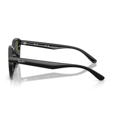 Ray-Ban Occhiali da Sole RB4458D 601/9A Nero/Verde Scuro Unisex Polarizzati