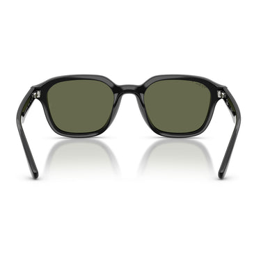 Ray-Ban Occhiali da Sole RB4458D 601/9A Nero/Verde Scuro Unisex Polarizzati
