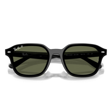 Ray-Ban Occhiali da Sole RB4458D 601/9A Nero/Verde Scuro Unisex Polarizzati