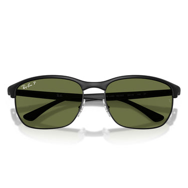 Ray-Ban Occhiali da Sole RB4469 601S 2 Sabbia Nero Verde Unisex Polarizzati 5