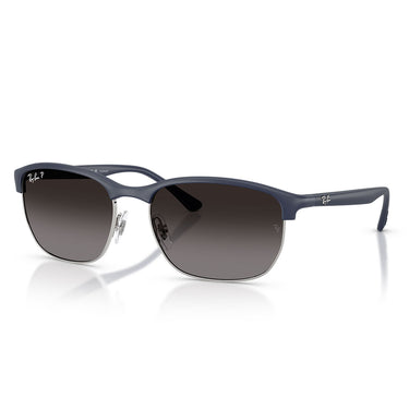 Ray-Ban Occhiali da Sole RB4469 6331T3 Sabbia Blu Scuro Grigio Sfumato Unisex Polarizzati 2