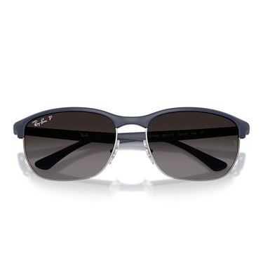 Ray-Ban Occhiali da Sole RB4469 6331T3 Sabbia Blu Scuro Grigio Sfumato Unisex Polarizzati 5
