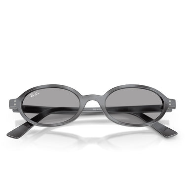 Ray-Ban Occhiali da Sole RB4472 685480 Grigio Striato Blu Unisex 5