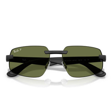 Ray-Ban Occhiali da Sole RB4475CH 601S/2 Sabbia Nero/Verde Unisex Polarizzati 5