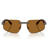 Ray-Ban Occhiali da Sole RB4475CH 6124BB Sabbia Marrone/Bronzo Unisex Polarizzati