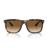 Ray-Ban Occhiali da Sole RB4547 710 51 Boyfriend Two Marrone Marrone Chiaro Unisex