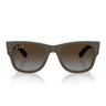 Ray-Ban Occhiali da Sole RB4840S 6124T5 Sabbia Marrone Marrone Sfumato Unisex Polarizzati 1