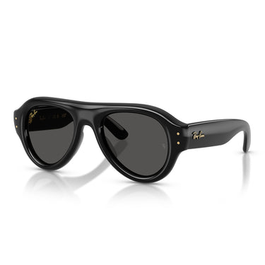 Ray-Ban Occhiali da Sole RB4925 601/87 Aviator Puffer X ASAP Rocky Nero/Ultra Black Unisex 1