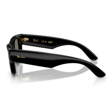 Ray-Ban Occhiali da Sole RB4940 601 30 Wayfarer Puffer X ASAP Rocky Nero Argento Specchiato Unisex  3