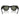 Ray-Ban Occhiali da Sole RB4940 601 30 Wayfarer Puffer X ASAP Rocky Nero Argento Specchiato Unisex  4