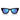Ray-Ban Occhiali da Sole RB4940 601/55 Wayfarer Puffer X ASAP Rocky Nero/Blu Specchiato Unisex