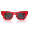 Ray-Ban Gafas de Sol RB4940 683187 Wayfarer Puffer X ASAP Rocky Rojo/Ultra Negro Unisex