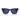 Ray-Ban Occhiali da Sole RB4940B 686087 Wayfarer Puffer X ASAP Rocky Blu Con Strass Ultra Black Unisex
