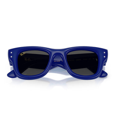 Ray-Ban Occhiali da Sole RB4940B 686087 Wayfarer Puffer X ASAP Rocky Blu Con Strass Ultra Black Unisex 5