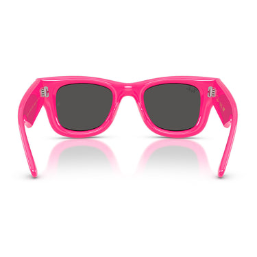 Ray-Ban Occhiali da Sole RB4940B 686287 Wayfarer Puffer X ASAP Rocky Rosa Con Strass Ultra Black Unisex 4