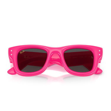 Ray-Ban Occhiali da Sole RB4940B 686287 Wayfarer Puffer X ASAP Rocky Rosa Con Strass Ultra Black Unisex 5