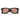 Ray-Ban Occhiali da Sole RB4940B 68647J Wayfarer Puffer X ASAP Rocky Nero con Strass Marrone Scuro Specchiato Rosé Unisex 5
