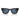 Ray-Ban Occhiali da Sole RB4940B 686480 Wayfarer Puffer X ASAP Rocky Nero con Strass Blu Scuro Unisex 