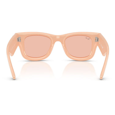 Ray-Ban Occhiali da Sole RB4940B 688884 Wayfarer Puffer X ASAP Rocky Rosa con Strass Rosa Unisex 4