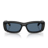 Ray-Ban Occhiali da Sole RB4944 601/80 Kiliane Puffer X ASAP Rocky Nero/Blu Scuro Unisex