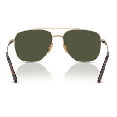 Ray-Ban Occhiali da Sole RB8097 926531 William Titanium Oro/Verde Unisex 3