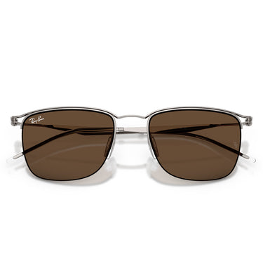 Ray-Ban Occhiali da Sole RB8550 928273 Gunmetal/Marrone Scuro Unisex