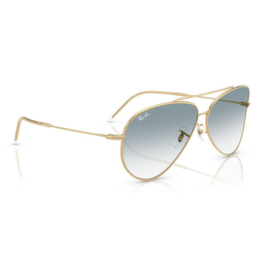 Ray-Ban Occhiali da Sole RBR0101S 001/79 Aviator Reverse Oro Arista/Blu Sfumato Trasparente Unisex 4