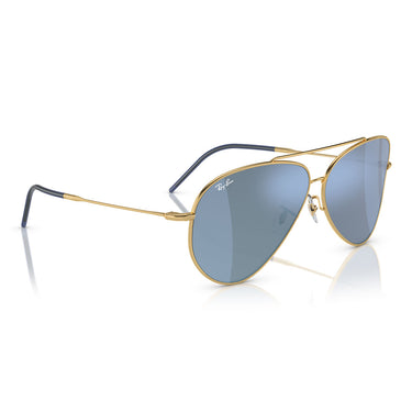 Ray-Ban Gafas de Sol RBR0101S 001-GA Aviator Reverse Oro-Gris Oscuro Unisex 5