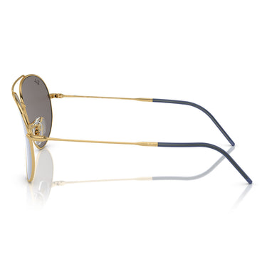 Ray-Ban Gafas de Sol RBR0101S 001-GA Aviator Reverse Oro-Gris Oscuro Unisex 2