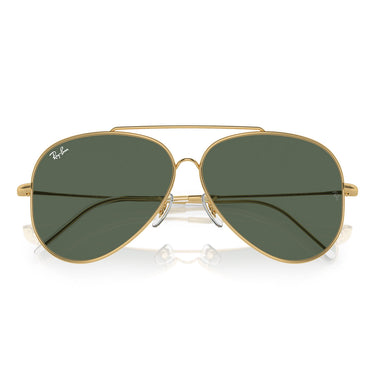 Ray-Ban Gafas de Sol RBR0101S 001/VR Aviator Reverse Oro/Verde Unisex 5