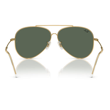 Ray-Ban Gafas de Sol RBR0101S 001/VR Aviator Reverse Oro/Verde Unisex 3
