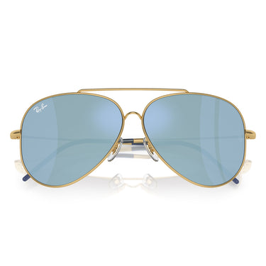 Ray-Ban Gafas de Sol RBR0101S 92023A Aviator Reverse Oro/Azul Unisex 5
