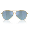 Ray-Ban Lunettes de Soleil RBR0101S 92023A Aviator Reverse Or/Bleu Unisexe
