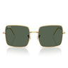 Ray-Ban Sunglasses RBR0104S 001/VR Square Reverse Gold Arista/Dark Green Women