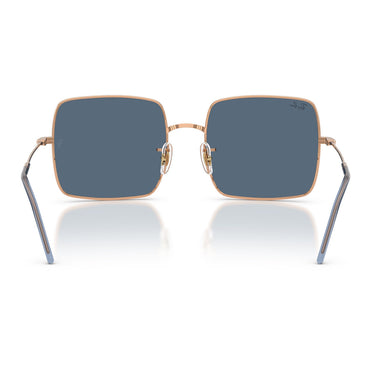 Ray-Ban Sunglasses RBR0104S 92023A Square Reverse Rose Gold/Dark Blue Women 3