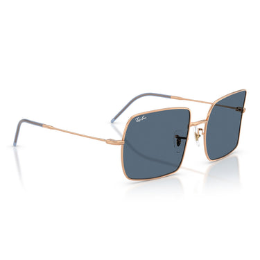 Ray-Ban Sunglasses RBR0104S 92023A Square Reverse Rose Gold/Dark Blue Women 4