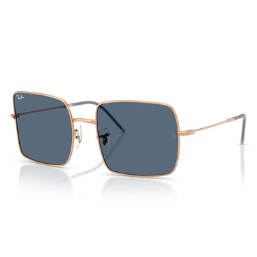 Ray-Ban Sunglasses RBR0104S 92023A Square Reverse Rose Gold/Dark Blue Women 1